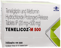 Tenelicoz M 500 Tablet 15